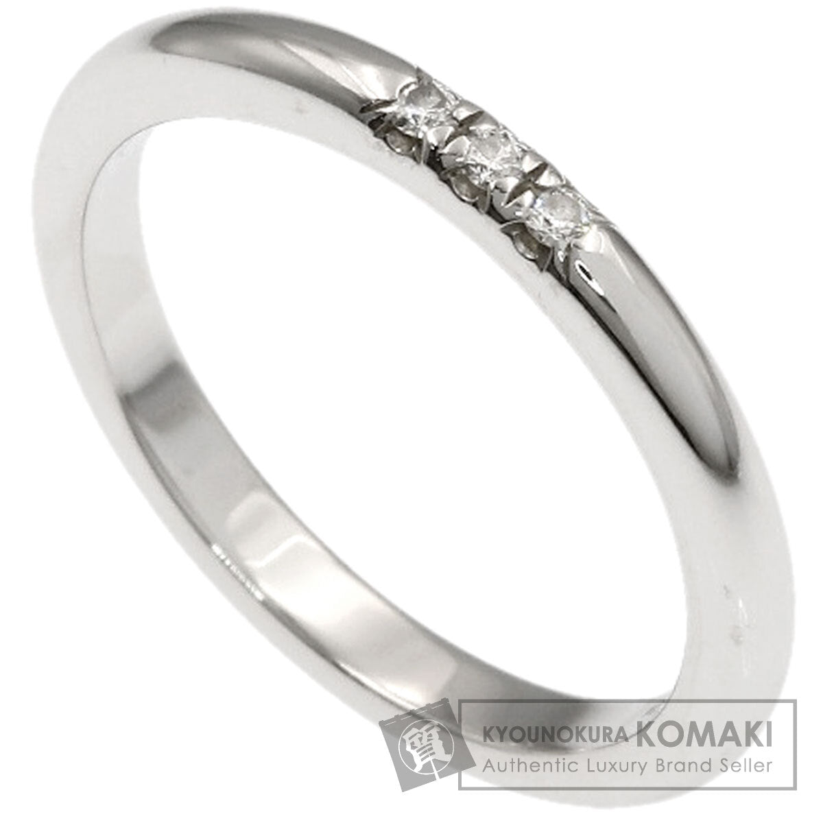 TIFFANY&Co. ティファニー フォーエバー 3P ダイヤモンド リング・指輪 PT950 レディース 中古