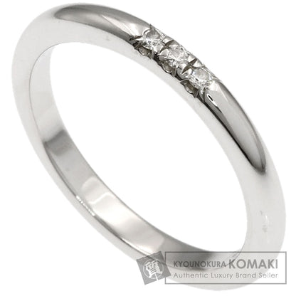TIFFANY&Co. ティファニー フォーエバー 3P ダイヤモンド リング・指輪 PT950 レディース 中古