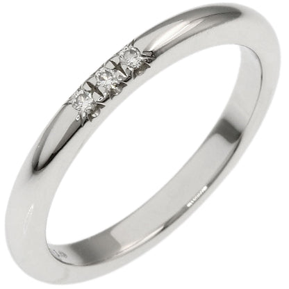 TIFFANY&Co. ティファニー フォーエバー 3P ダイヤモンド リング・指輪 PT950 レディース 中古