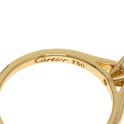 CARTIER カルティエ ソリテール ダイヤモンド #48 リング・指輪 K18YG レディース 中古