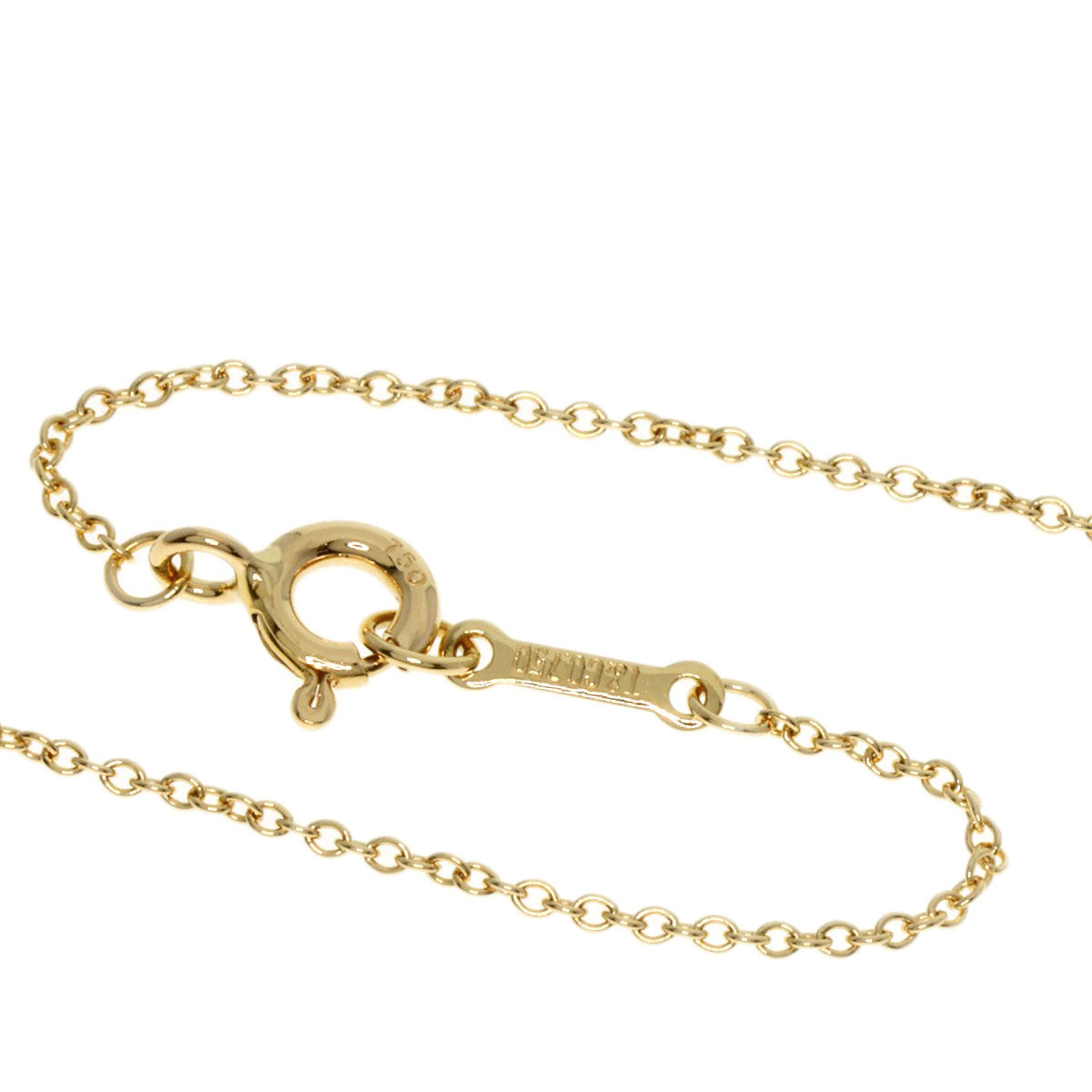 TIFFANY&Co. ティファニー ダブル ラビングハート ネックレス K18YG レディース 中古