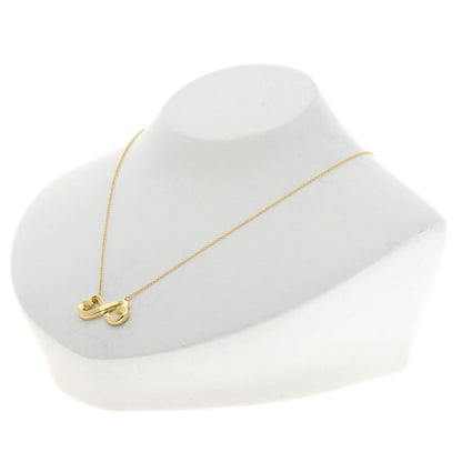 TIFFANY&Co. ティファニー ダブル ラビングハート ネックレス K18YG レディース 中古