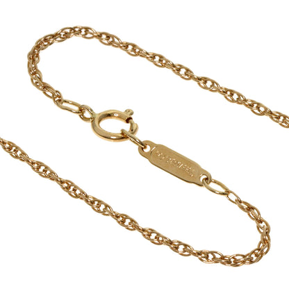 TIFFANY&Co. ティファニー ツイストハート ネックレス K14YG レディース 中古