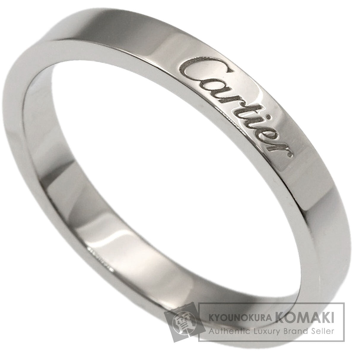 CARTIER カルティエ エングレー ブド #57 リング・指輪 PT950 レディース 中古