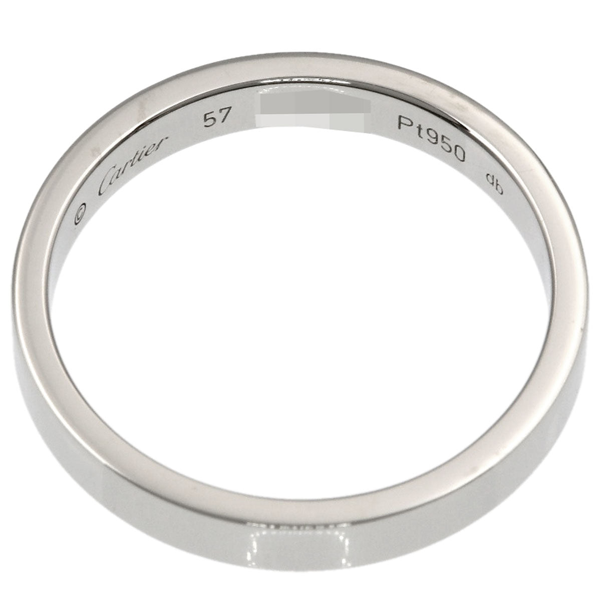 CARTIER カルティエ エングレー ブド #57 リング・指輪 PT950 レディース 中古