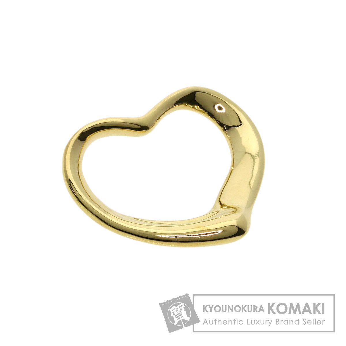 ティファニー オープンハート ペンダントトップ 中古 商品画像1
