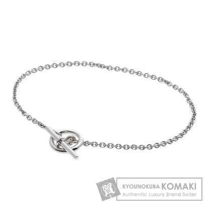 HERMES エルメス ミニ シェーヌダンクル ブレスレット K18WG レディース 中古