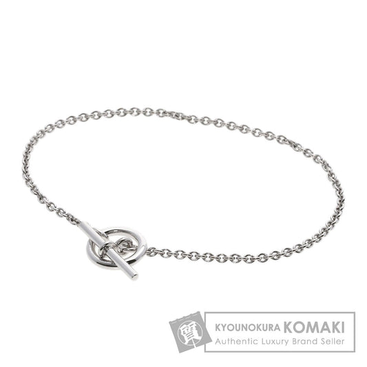 HERMES エルメス ミニ シェーヌダンクル ブレスレット K18WG レディース 中古