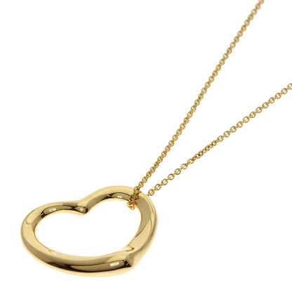 TIFFANY&Co. ティファニー オープンハート ネックレス K18YG レディース 中古