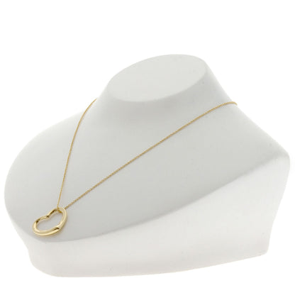 TIFFANY&Co. ティファニー オープンハート ネックレス K18YG レディース 中古
