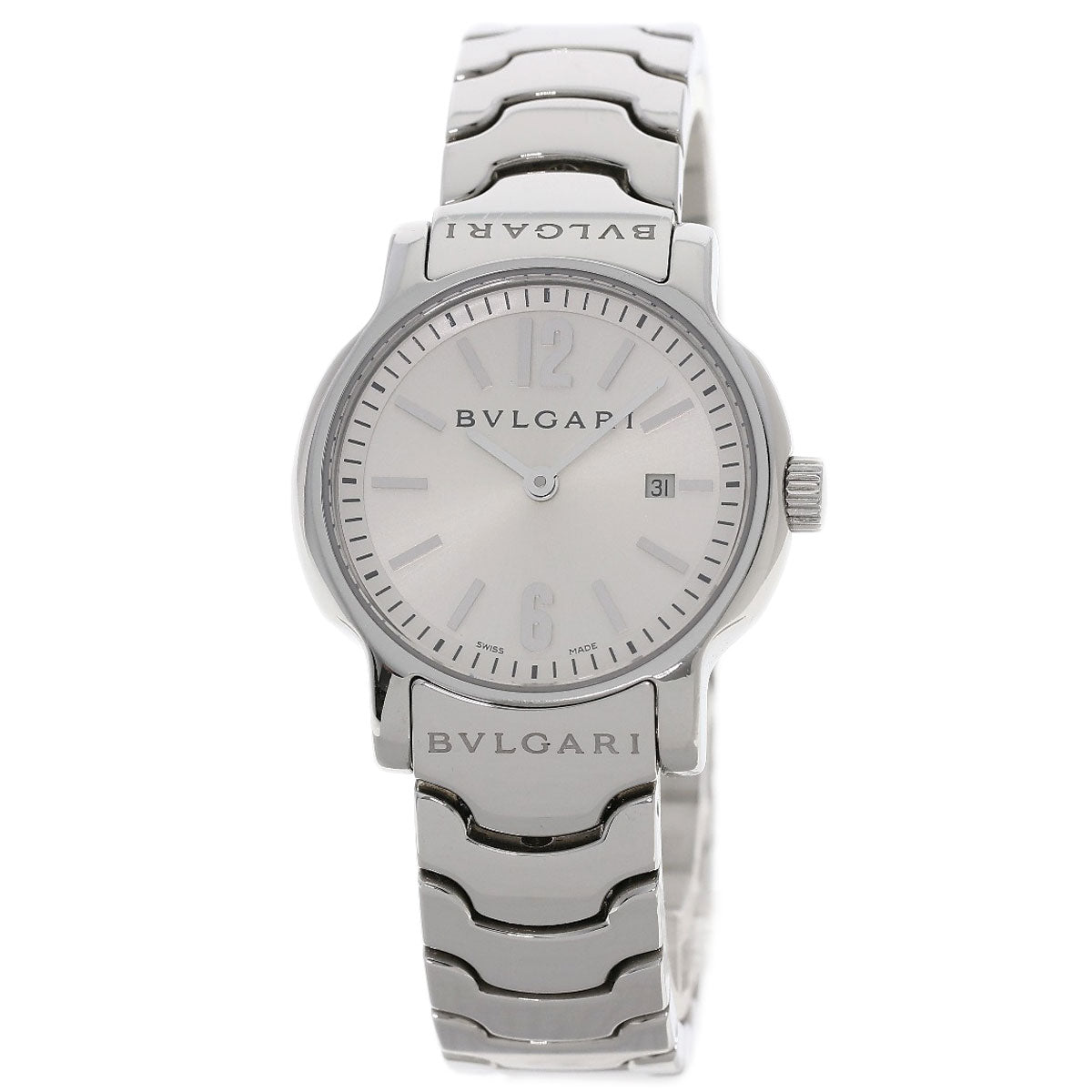 BVLGARI ブルガリ ST29S ソロテンポ 腕時計 SS レディース 中古