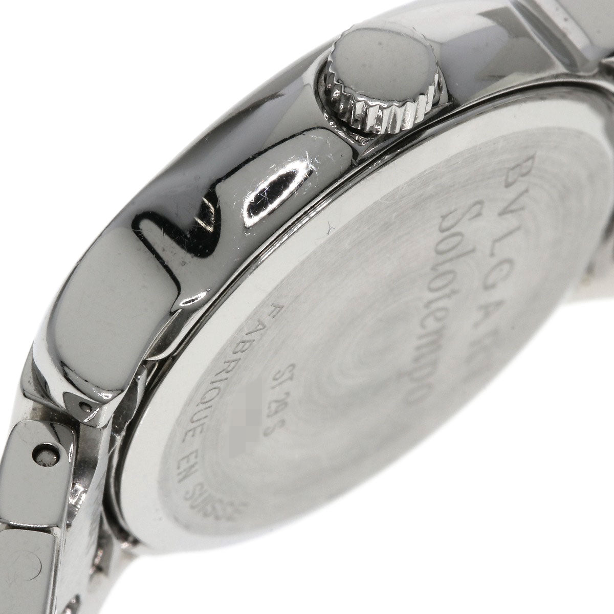 BVLGARI ブルガリ ST29S ソロテンポ 腕時計 SS レディース 中古
