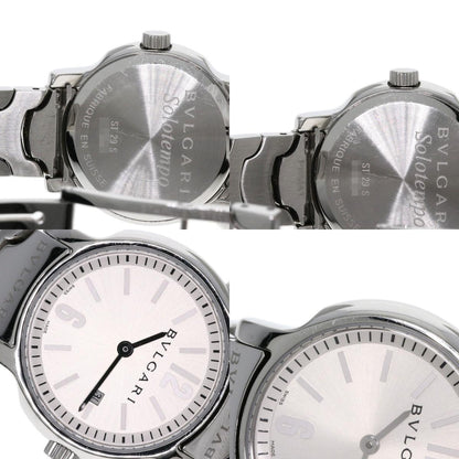 BVLGARI ブルガリ ST29S ソロテンポ 腕時計 SS レディース 中古