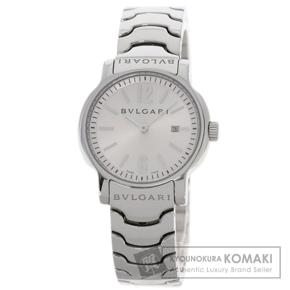 BVLGARI ブルガリ ST29S ソロテンポ 腕時計 SS レディース 中古