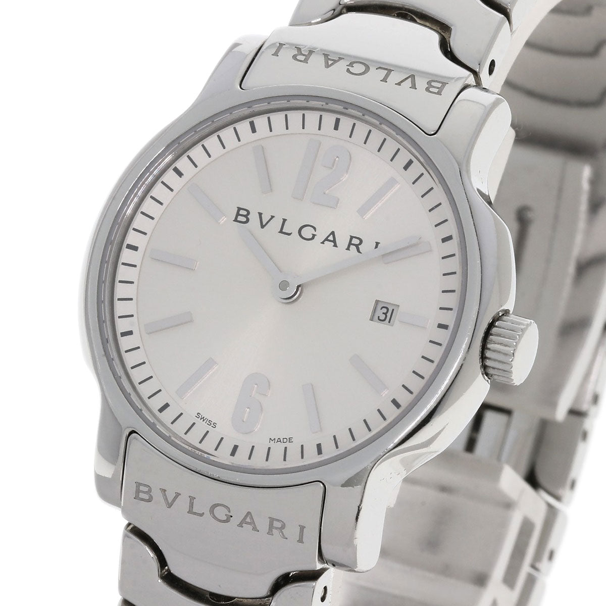 BVLGARI ブルガリ ST29S ソロテンポ 腕時計 SS レディース 中古