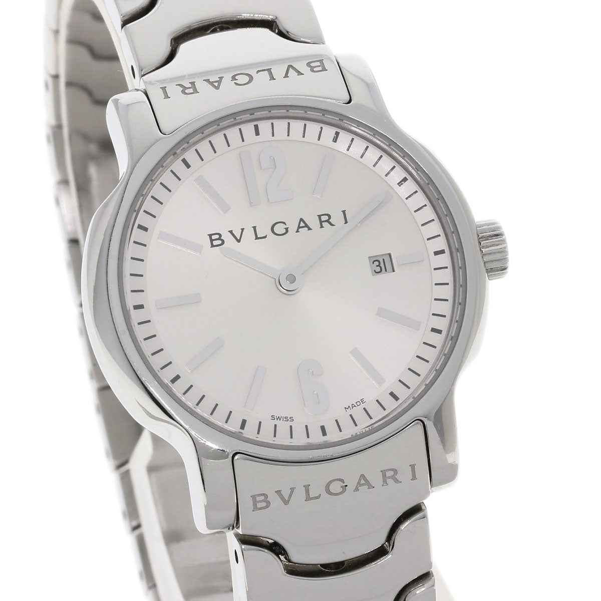 BVLGARI ブルガリ ST29S ソロテンポ 腕時計 SS レディース 中古