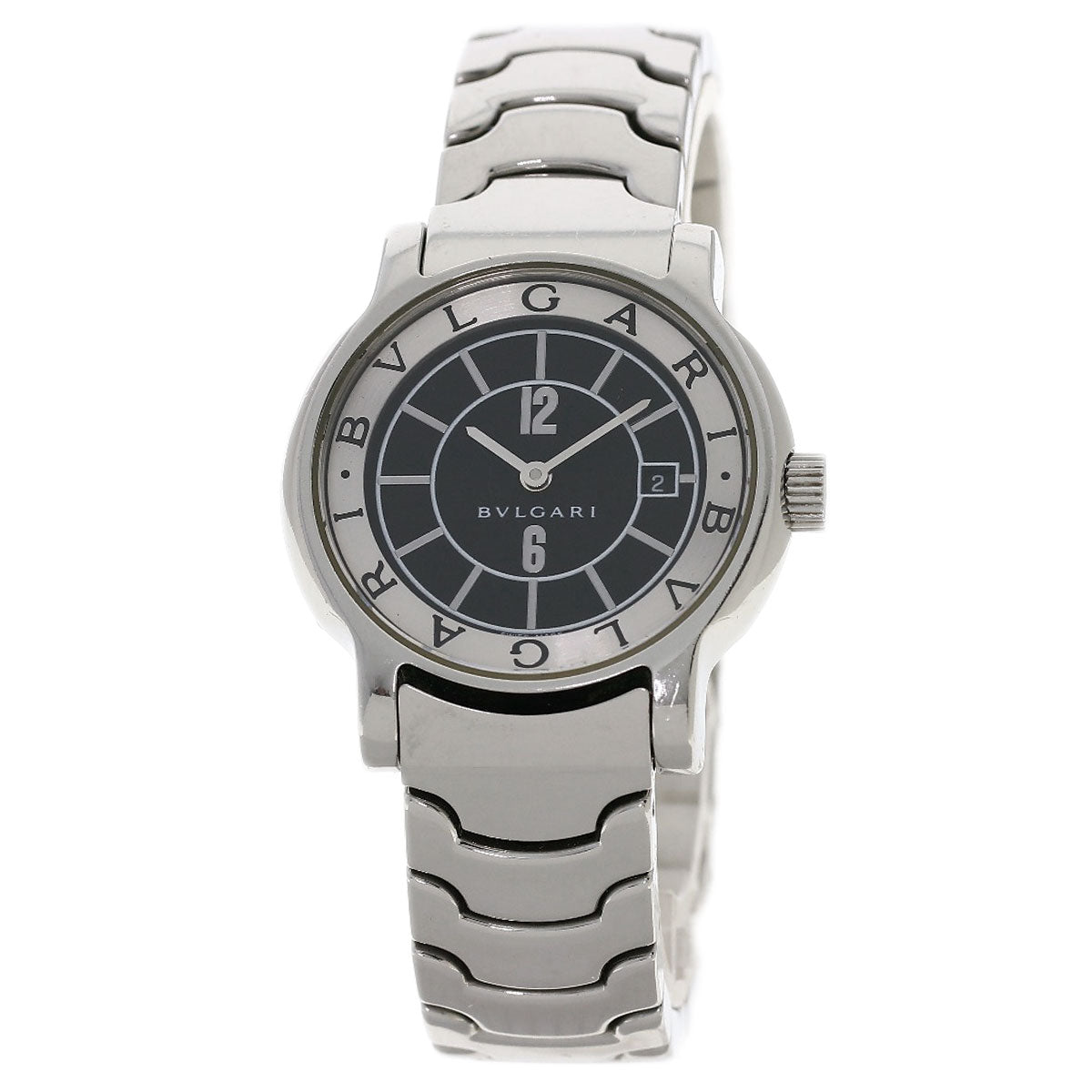 BVLGARI ブルガリ ST29S ソロテンポ 腕時計 SS レディース 中古