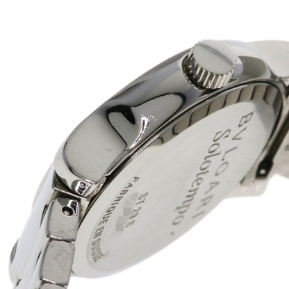 BVLGARI ブルガリ ST29S ソロテンポ 腕時計 SS レディース 中古