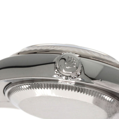 ROLEX ロレックス 179174G デイトジャスト 10P ダイヤモンド 腕時計 SS レディース 中古