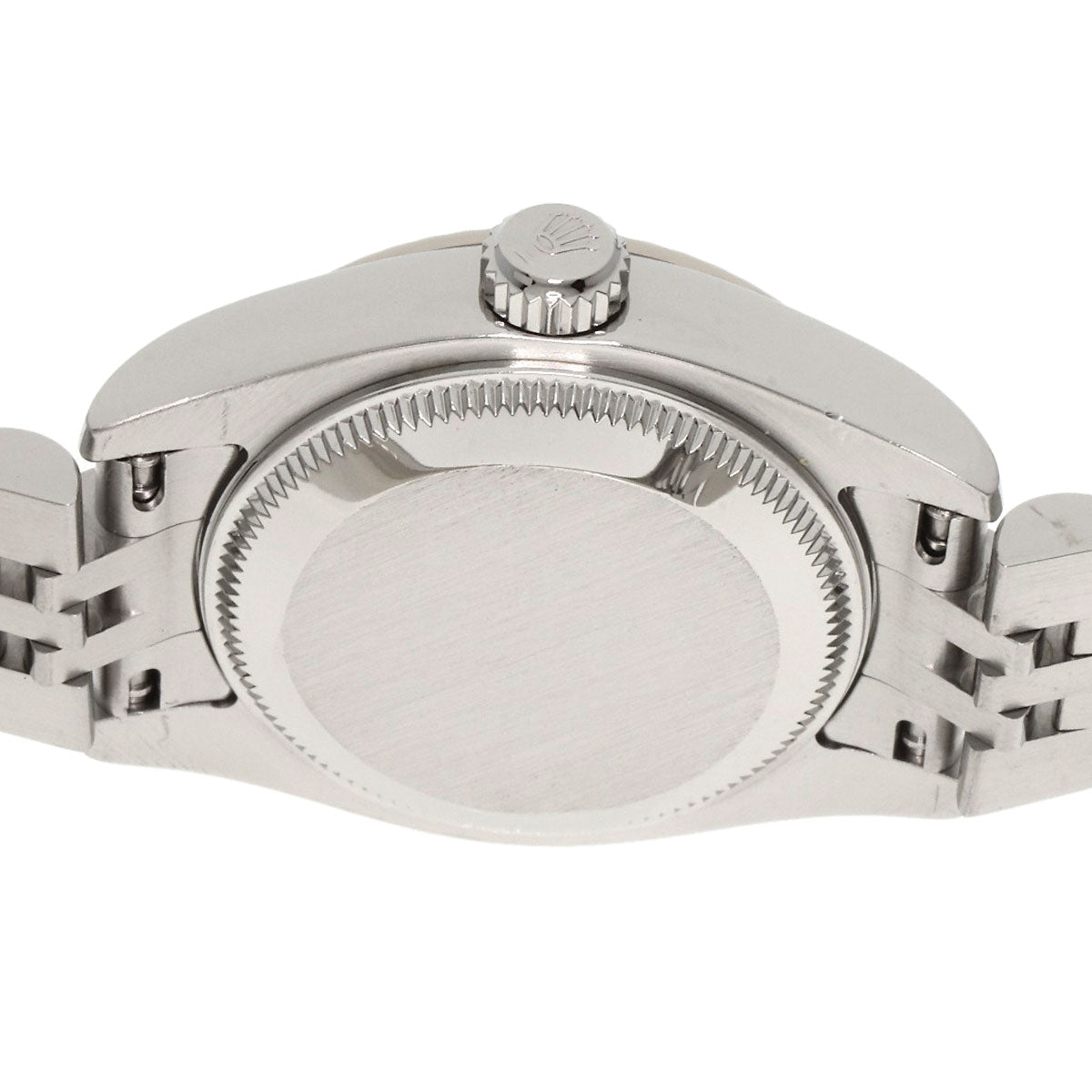ROLEX ロレックス 179174G デイトジャスト 10P ダイヤモンド 腕時計 SS レディース 中古