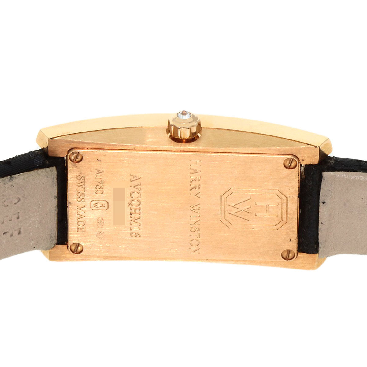 HARRY WINSTON ハリーウィンストン AVCQHM16 アヴェニューCミニ 腕時計 K18PG レディース 中古