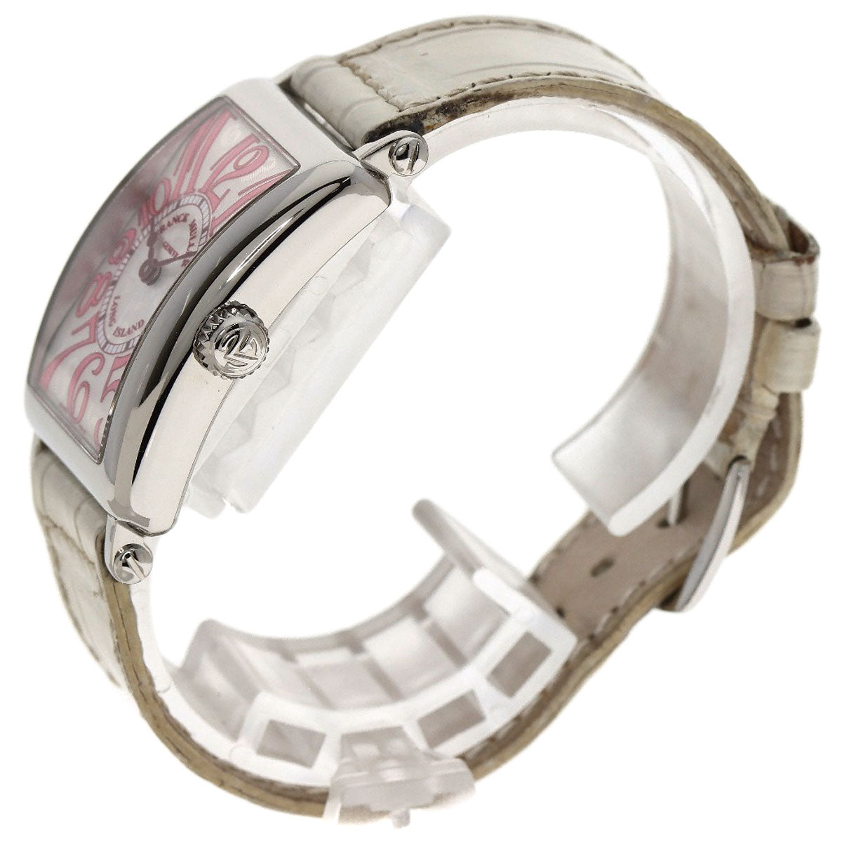 FRANCK MULLER フランクミュラー 902QZJ ロングアイランド 日本限定500本 腕時計 SS レディース 中古
