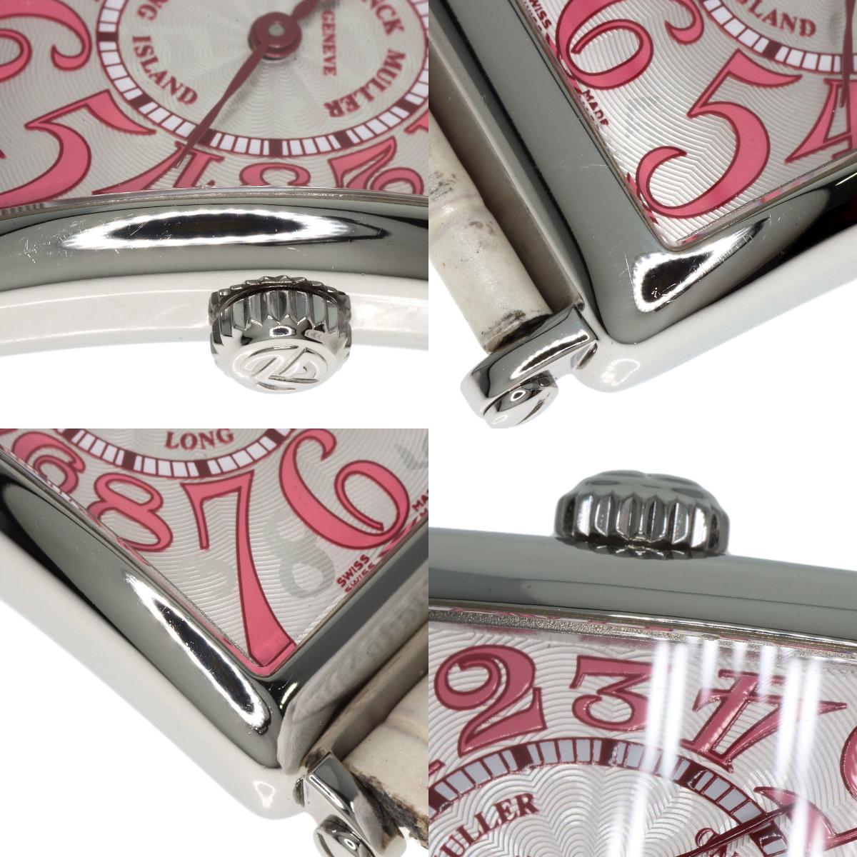 FRANCK MULLER フランクミュラー 902QZJ ロングアイランド 日本限定500本 腕時計 SS レディース 中古