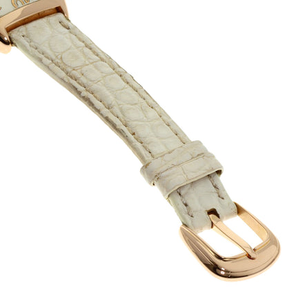 FRANCK MULLER フランクミュラー 1752QZRELCD1R トノウカーベックス リレーフ ダイヤモンド 腕時計 K18PG レディース 中古