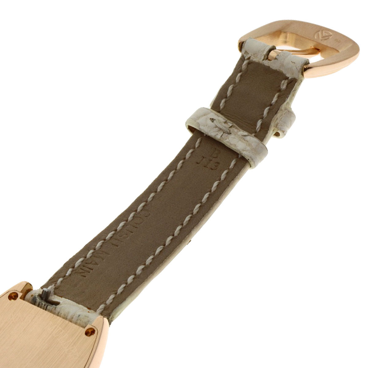 FRANCK MULLER フランクミュラー 1752QZRELCD1R トノウカーベックス リレーフ ダイヤモンド 腕時計 K18PG レディース 中古
