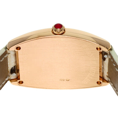 FRANCK MULLER フランクミュラー 1752QZRELCD1R トノウカーベックス リレーフ ダイヤモンド 腕時計 K18PG レディース 中古