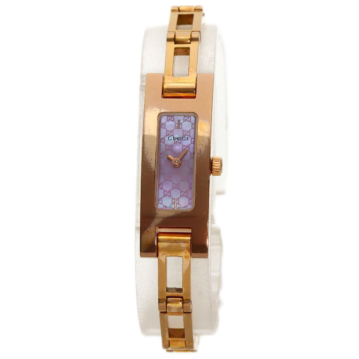GUCCI グッチ 3900L 腕時計 PGP レディース 中古