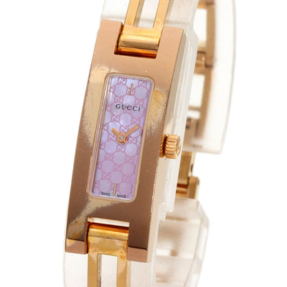 GUCCI グッチ 3900L 腕時計 PGP レディース 中古
