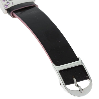 CHRISTIAN DIOR クリスチャンディオール D78-1093 マリス ピンクサファイア 腕時計 SS レディース 中古