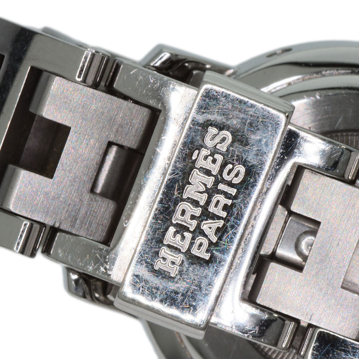 HERMES エルメス CL4.210 クリッパー 腕時計 SS レディース 中古