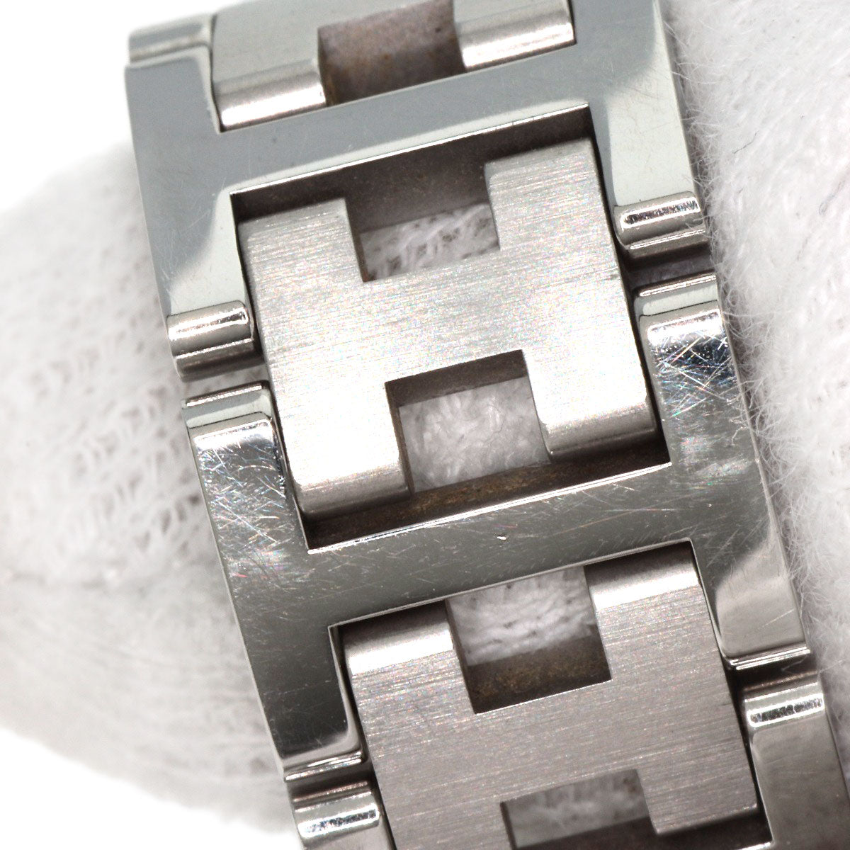 HERMES エルメス CL4.210 クリッパー 腕時計 SS レディース 中古