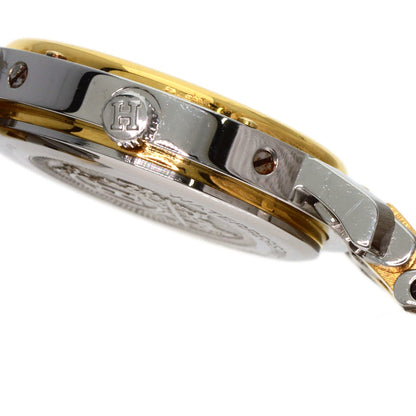 HERMES エルメス CL4.220 クリッパー 旧ベルト 腕時計 SS レディース 中古