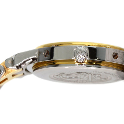 HERMES エルメス CL4.220 クリッパー 旧ベルト 腕時計 SS レディース 中古
