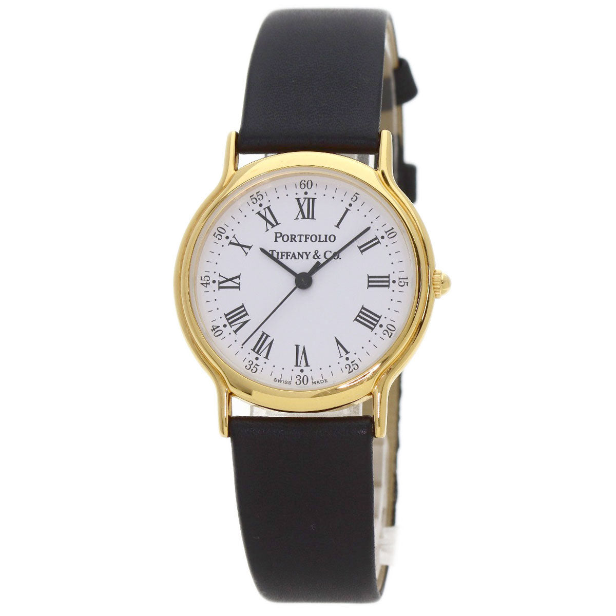 TIFFANY&Co. ティファニー ポートフォリオ 腕時計 GP ボーイズ 中古
