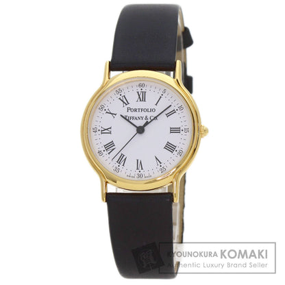 TIFFANY&Co. ティファニー ポートフォリオ 腕時計 GP ボーイズ 中古