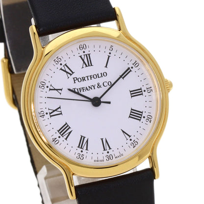 TIFFANY&Co. ティファニー ポートフォリオ 腕時計 GP ボーイズ 中古
