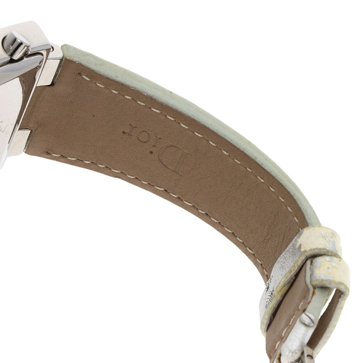 CHRISTIAN DIOR クリスチャンディオール D81-101 リヴァ スパークリング クロノグラフ 腕時計 SS レディース 中古