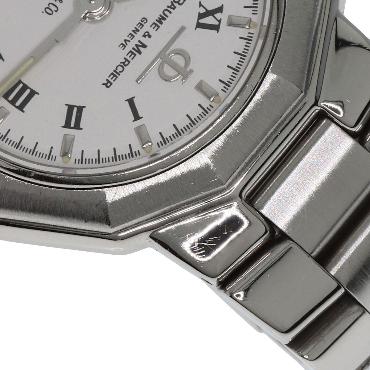Baume & Mercier ボーム＆メルシェ MV040078 リビエラ Wネーム ティファニーコラボ 腕時計 SS レディース 中古