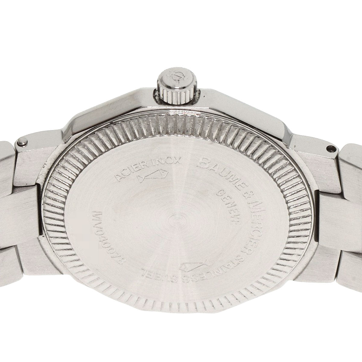 Baume & Mercier ボーム＆メルシェ MV040078 リビエラ Wネーム ティファニーコラボ 腕時計 SS レディース 中古