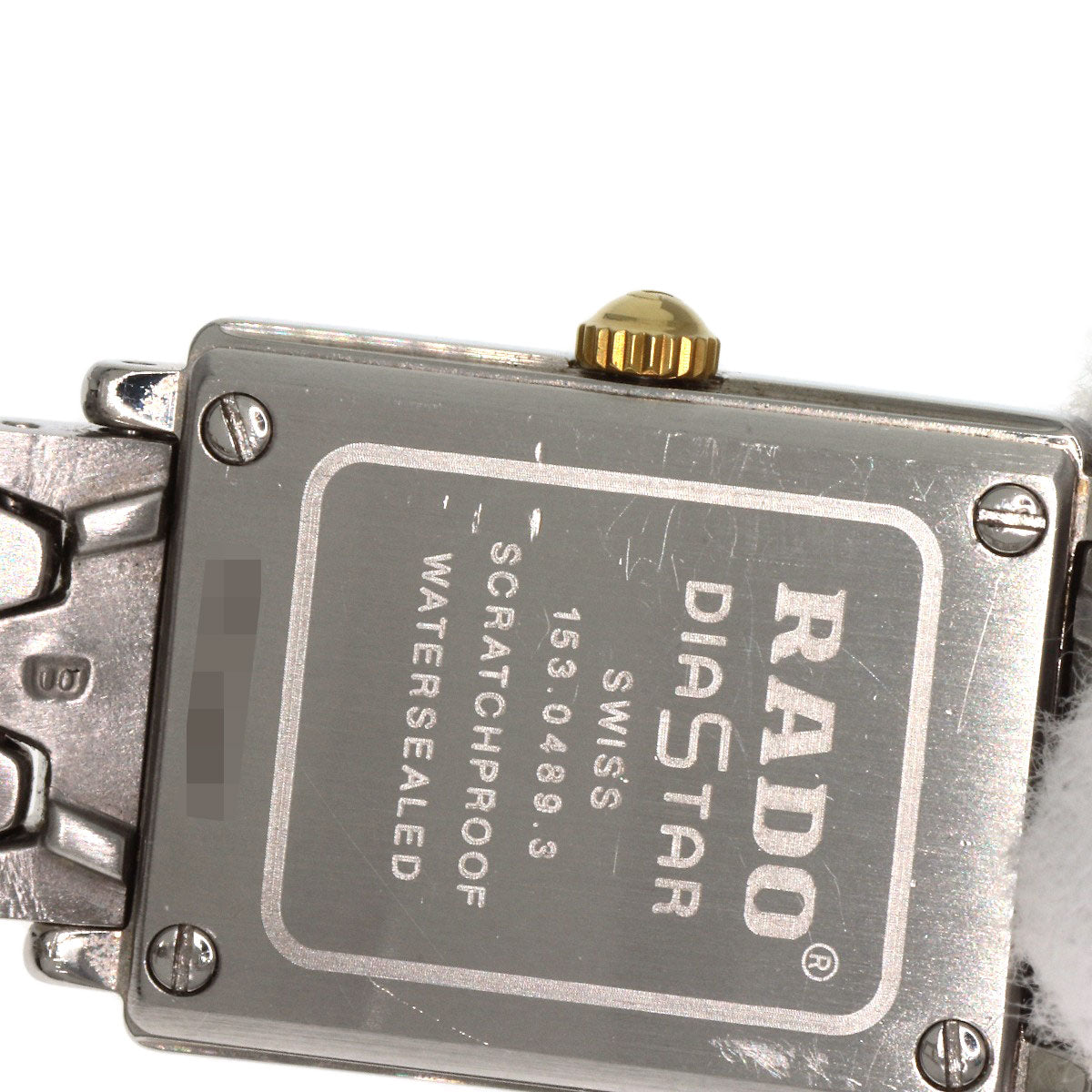 RADO ラドー 153.0489.3 ダイヤスター 腕時計 SS レディース 中古
