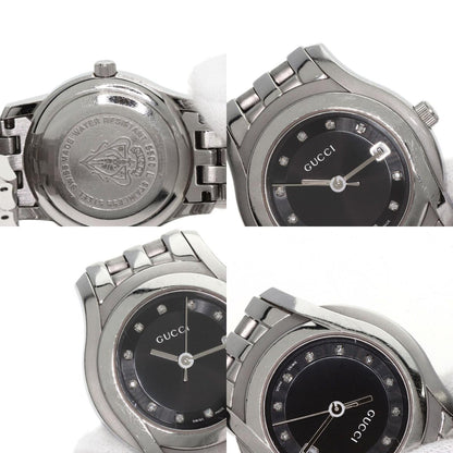 GUCCI グッチ 5500L 11P ダイヤモンド 腕時計 SS レディース 中古