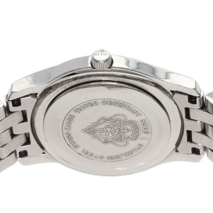 GUCCI グッチ 5500L 11P ダイヤモンド 腕時計 SS レディース 中古