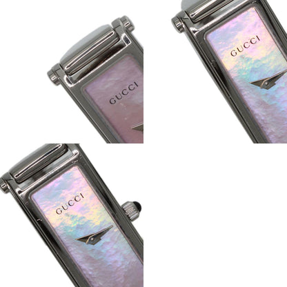 GUCCI グッチ 1500L スクエアフェイス 腕時計 SS レディース 中古