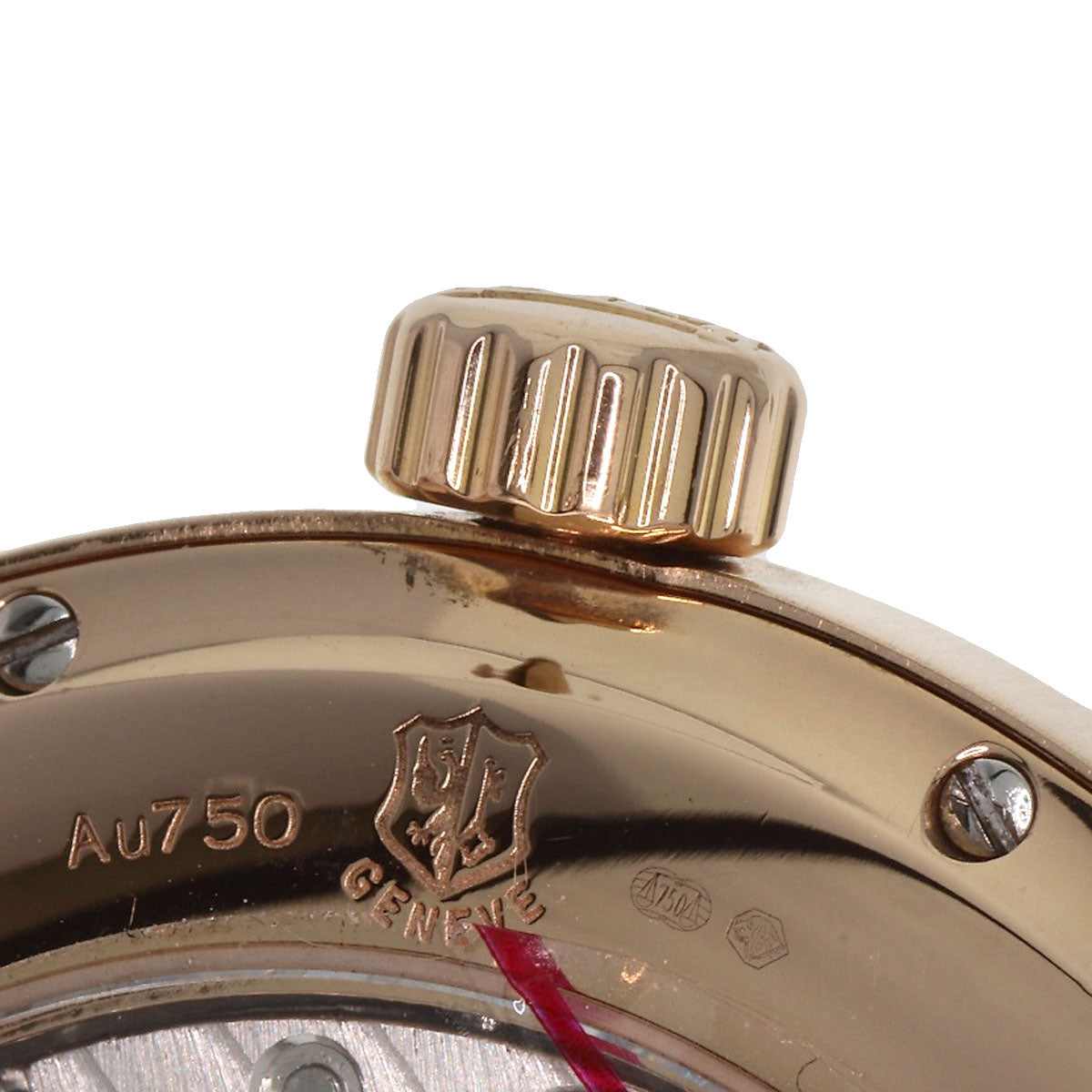 Chopard ショパール 171926-5001 L.U.C クアトロ ダイヤモンドベゼル 腕時計 K18PG メンズ 中古