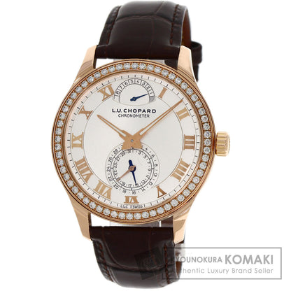 Chopard ショパール 171926-5001 L.U.C クアトロ ダイヤモンドベゼル 腕時計 K18PG メンズ 中古