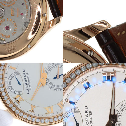 Chopard ショパール 171926-5001 L.U.C クアトロ ダイヤモンドベゼル 腕時計 K18PG メンズ 中古